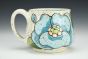 Blue Peony Mug