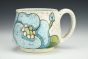 Blue Peony Mug