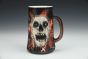 Double Skulls with Gold Teeth Mug