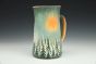 Mountain Sunset Pitcher