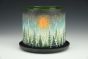 Mountain Sunset Planter and Tray