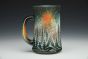 Mountain Forest Mug in Green and Orange