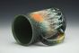 Mountain Forest Mug in Green and Orange