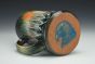 Mountain Forest Mug in Green and Orange