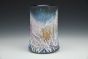 Mountain Forest Mug in Violet, Blue, and White