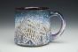 Mountain Forest Mug in Blue, Purple, and White