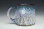 Mountain Forest Mug in Blue, Purple, and White
