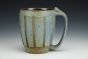 Blue Carved Mug