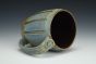 Blue Carved Mug