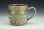 Teal Starburst Mug