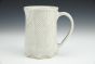 White Sgraffito Mug