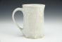 White Sgraffito Mug