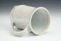 White Sgraffito Mug