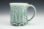 Carved Celadon Mug