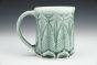 Carved Celadon Mug
