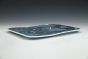 Blue Rectangle Plate