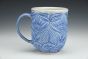 Blue Sgraffito Mug