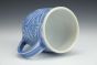 Blue Sgraffito Mug