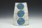 Vase - Blue and Green Circles