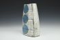 Vase - Blue and Green Circles