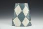 Vase - Blue Checked