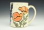 California Poppy and Lupine Mug