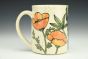 California Poppy and Lupine Mug
