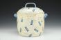 Blue and White Casserole Cookie Jar