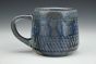 Soda Blasted Blue Mug