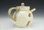 Porcelain Stamped Teapot