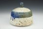 Drippy Blue Tea Jar