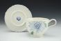 Teacup with Blue Inlay
