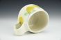 Low Lemon Mug with Wavy Handle