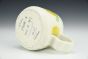 Low Lemon Mug with Wavy Handle
