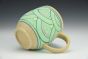 Green Scallops Mug