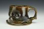 Flat Bottomed Gold Dust Mug