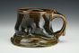 Flat Bottomed Gold Dust Mug