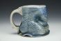 Flat Bottomed Blue Salty Mug