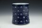 Mazarine & Lavender Flower Polka Dot Mug