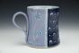 Mazarine & Lavender Flower Polka Dot Mug