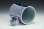 Mazarine & Lavender Flower Polka Dot Mug