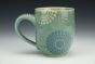 Layered Mandala Green Mug