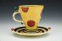 Whimsy Tea Cup w/ Saucer