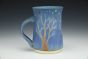 Small Cup - Night Sky Moon, Stars, Trees, and Murmurations