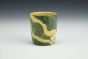 Small Snail and Kale Shot Glass