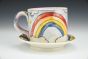 Unicorn Cup and Saucer