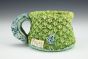 Lime Raspberry Stitch Mug with Tentacles