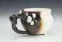 White Cauldron Mug with Oysterlings