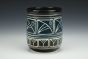 Blue On Black Bell Tumbler