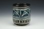 Blue On Black Bell Tumbler